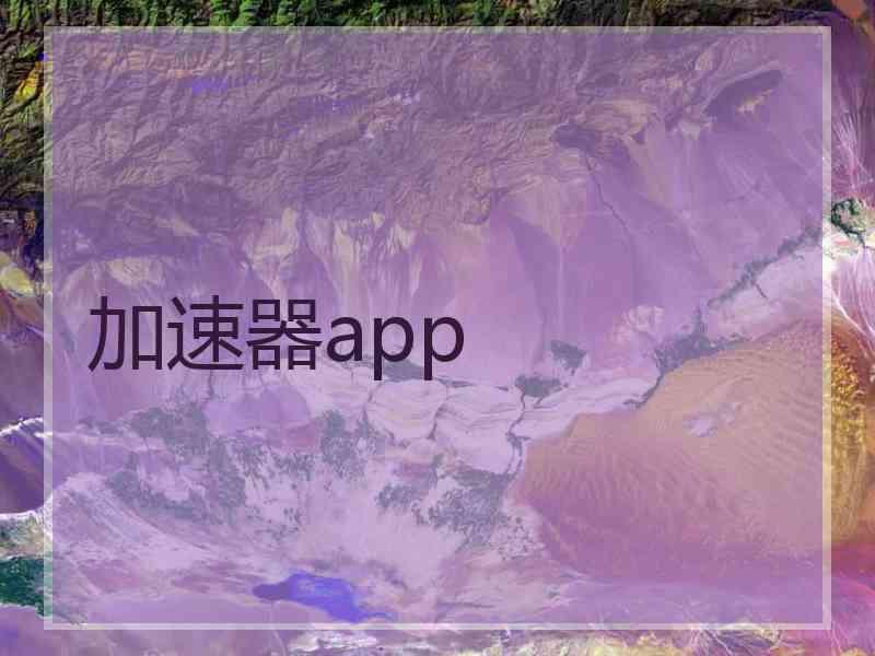 加速器app